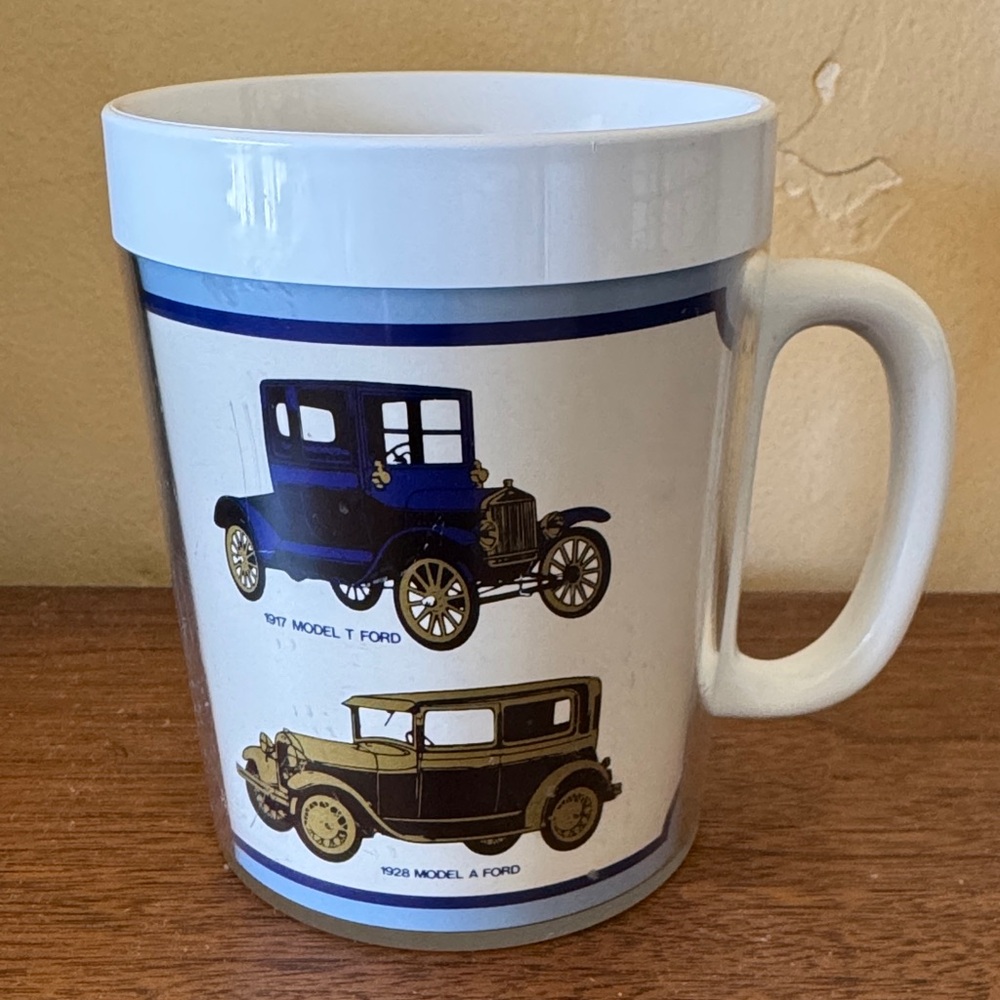 Thermo-Serv Vintage Model-T, Model-A Coffee Mug